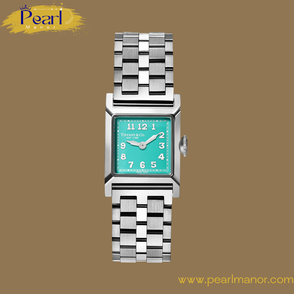 20 mm Watch in Steel with a Tiffany Blue® Dial