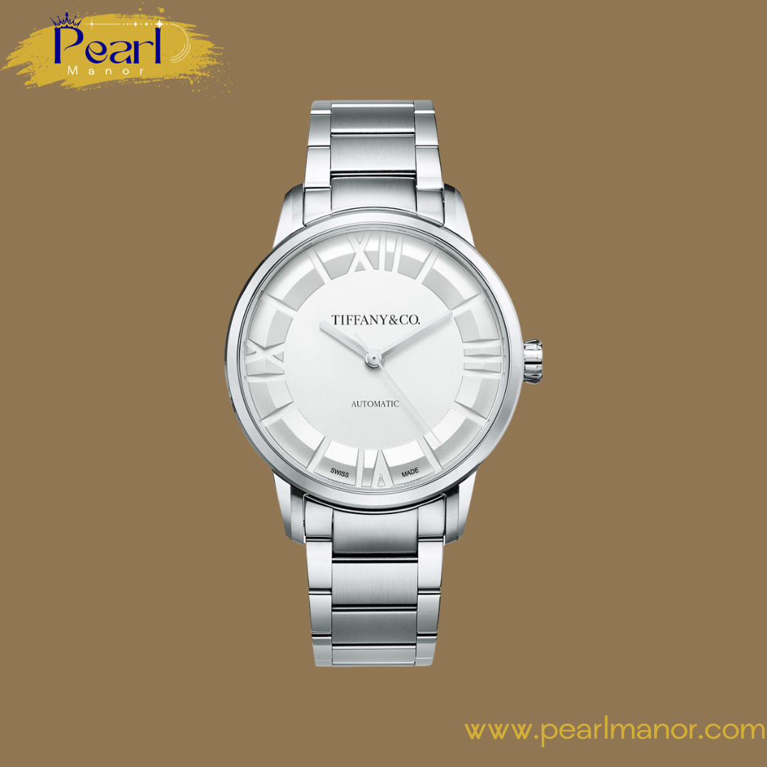 38 mm Automatic Watch in Stainless Steel