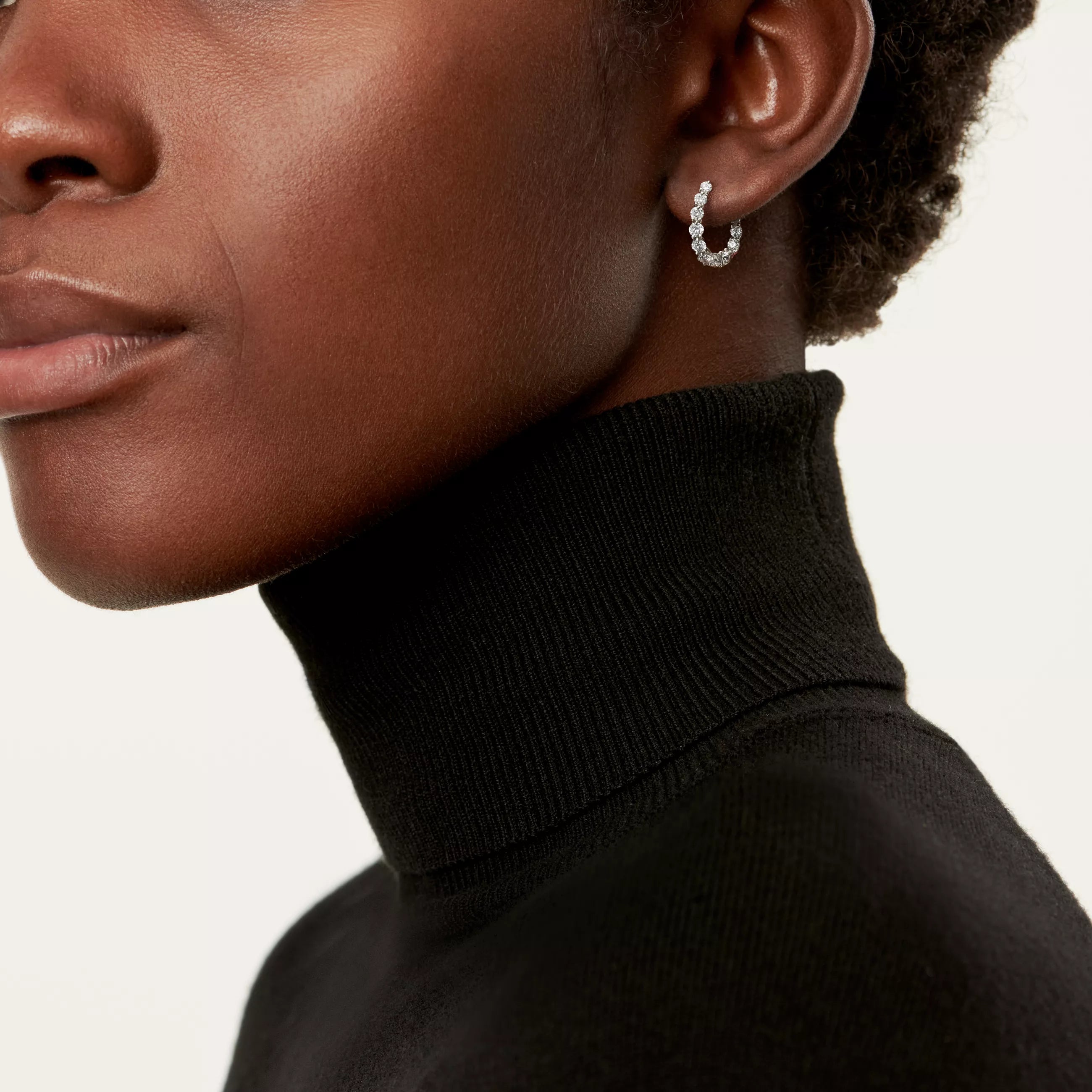Inside-out Hoop Earrings