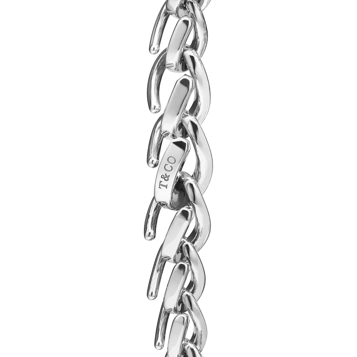 Medium Link Bracelet in High-polished Sterling Silver