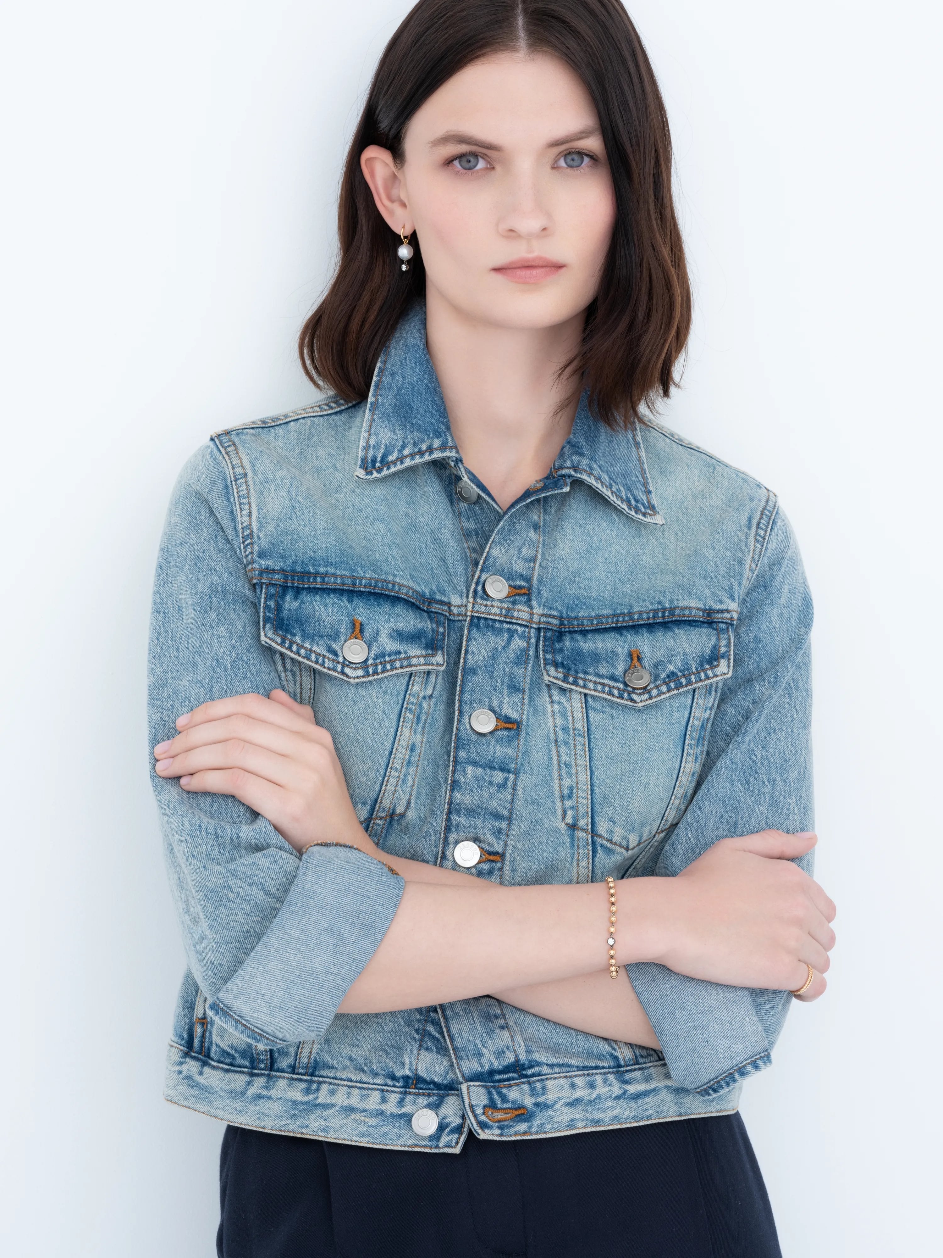 Ball n Chain Yellow Gold Diamond Bracelet