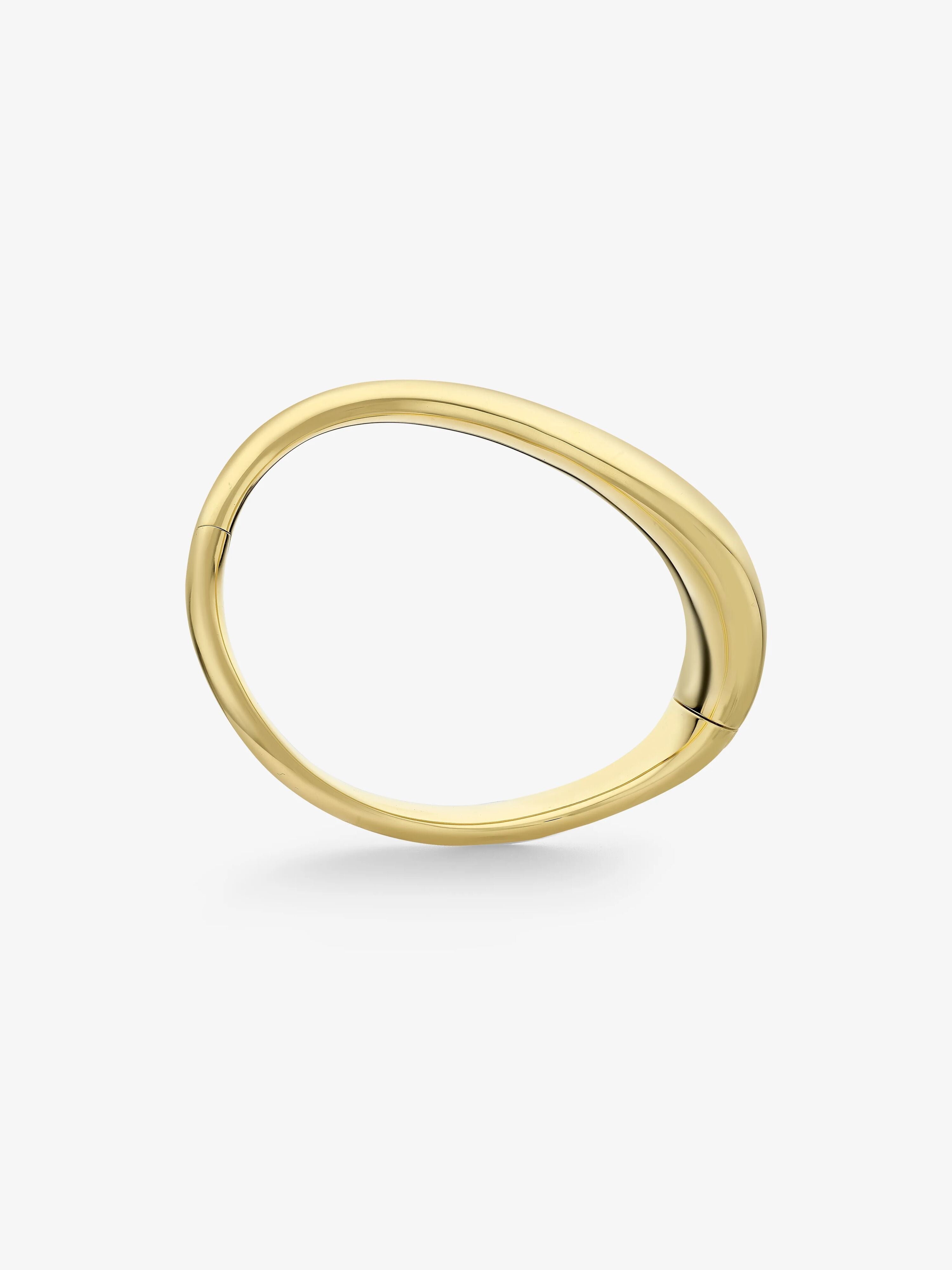 Rush Hour 'Til Late Yellow Gold Bangle