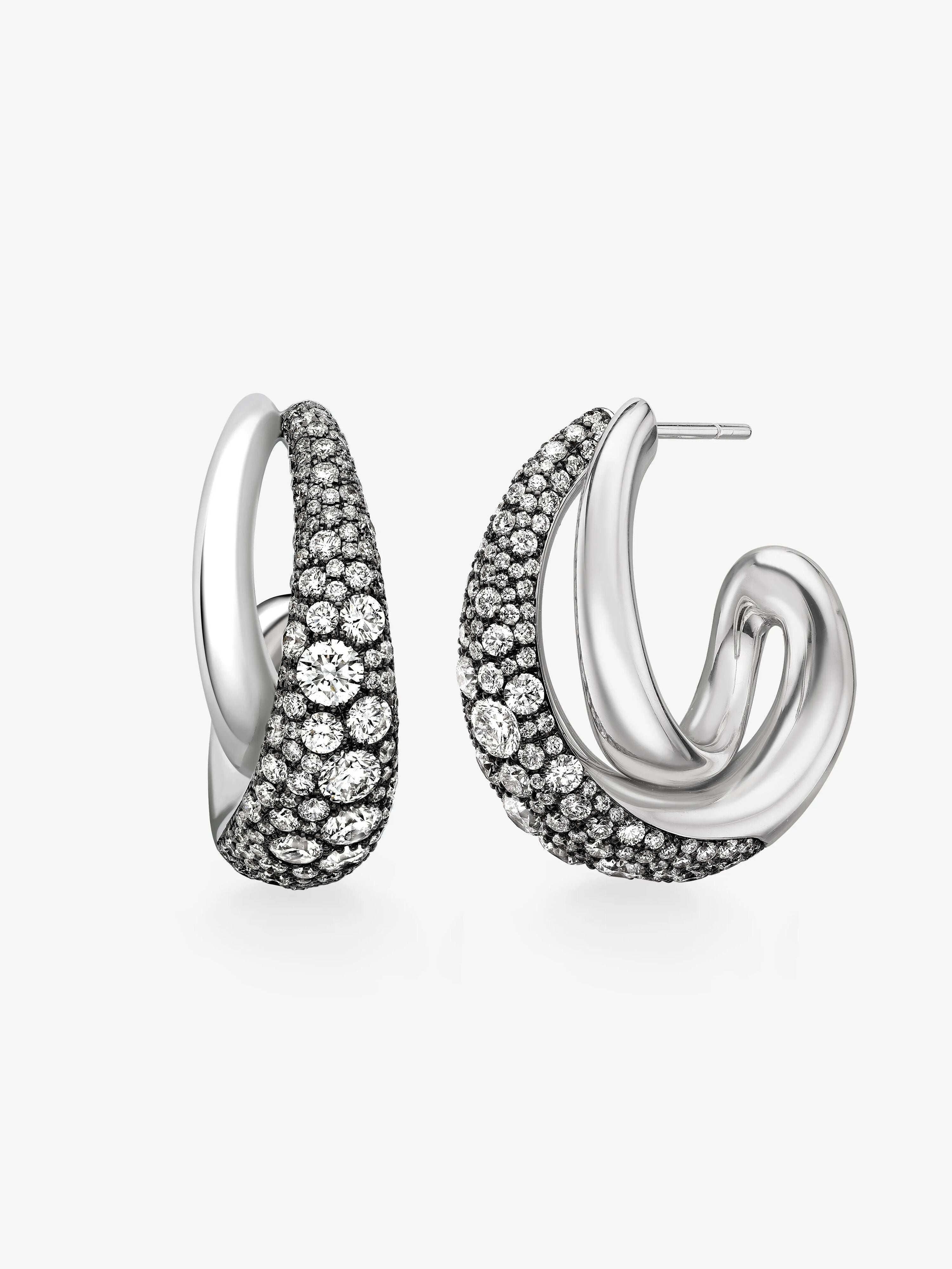 Rush Hour Diamond Double Take Earrings