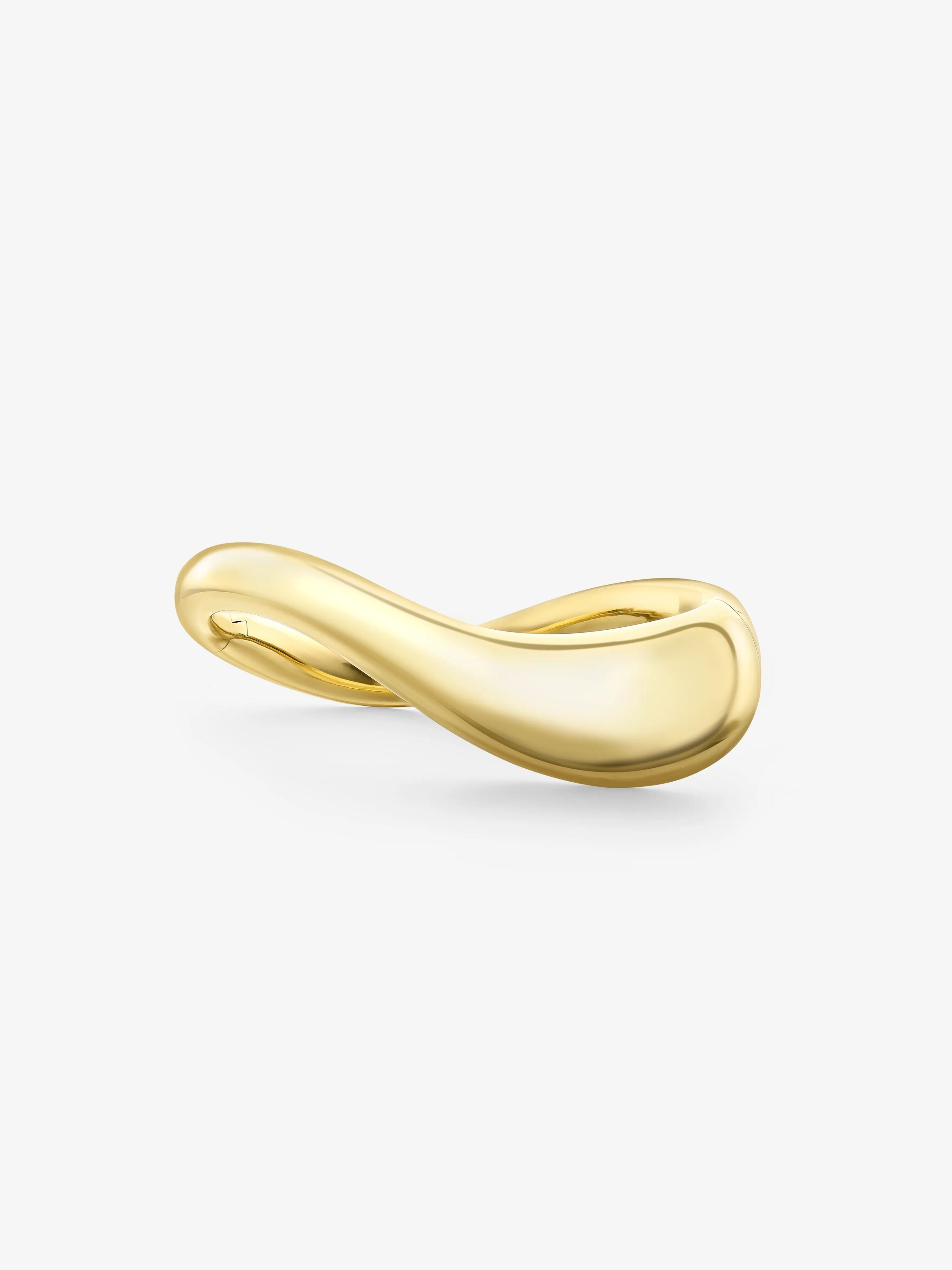 Rush Hour 'Til Late Yellow Gold Bangle