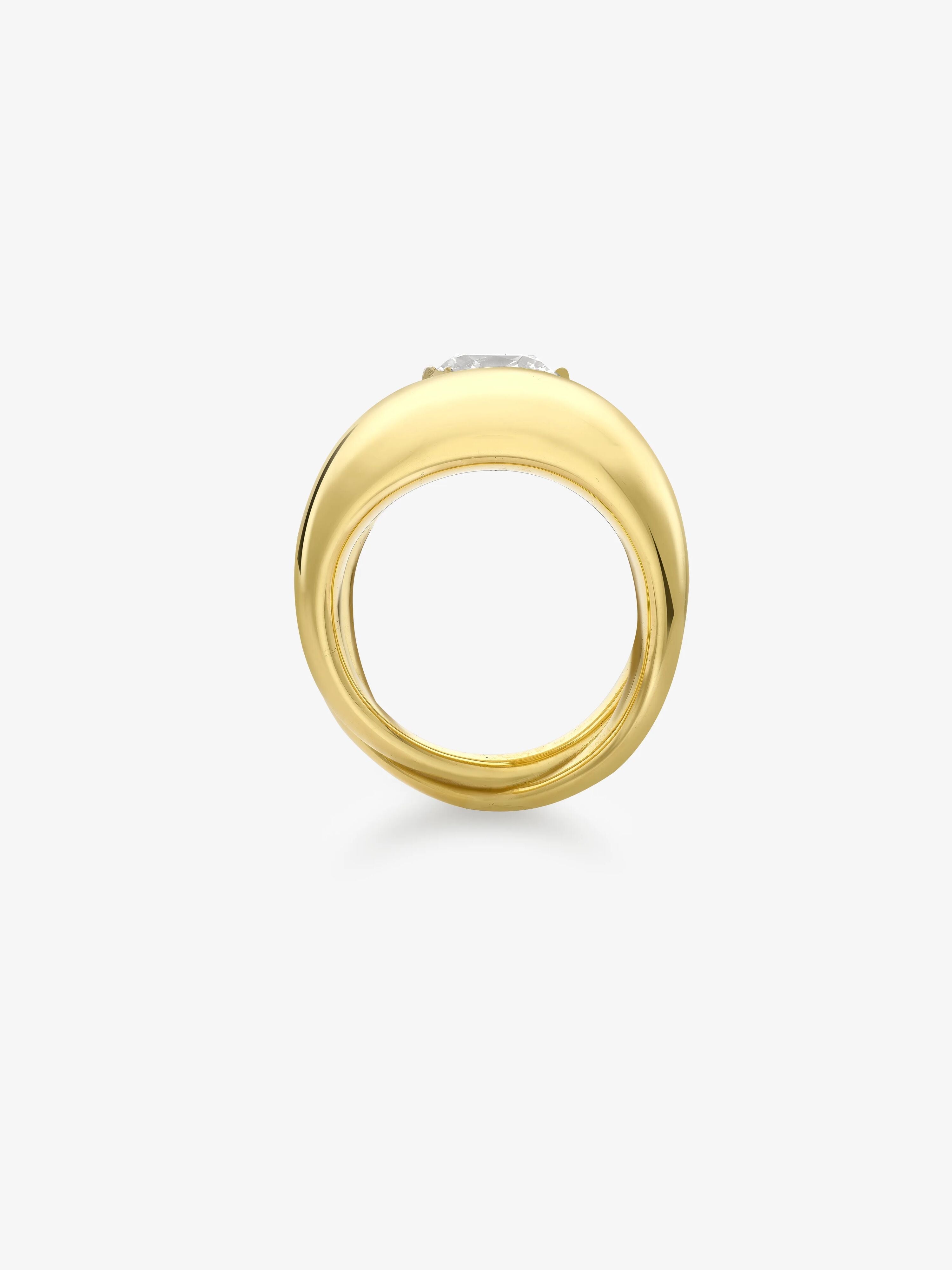 Rush Hour Oval Diamond Double Take Ring