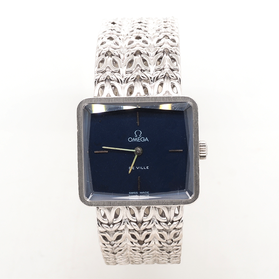 18ct White Gold Omega De Ville Watch